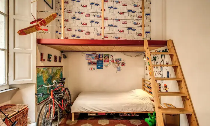 Rexer-Roma-Accogliente-Appartamento-in-affitto-Via-Natale-del-Grande-CAMERA-DA-LETTO