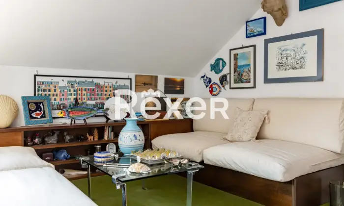Rexer-ZOAGLI-Zoagli-Attico-vista-mare-Salone