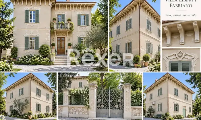 Rexer-Fabriano-VILLA-IN-STILE-LIBERTY-CON-PARCO-Fabriano-Ancona-Marche-Render