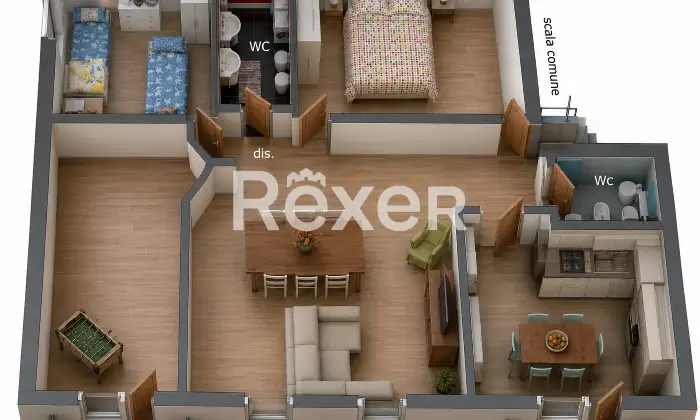 Rexer-Anagni-Ampio-appartamento-con-tre-camere-e-garage-di-mq-nel-cuore-di-Anagni-Altro