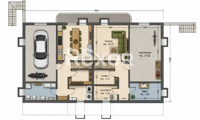 Rexer-Novafeltria-Lotto-con-villa-bifamiliare-al-grezzo-con-giardino-e-box-auto-Altro